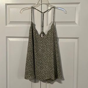 Like New Nine Britton StitchFix Light Green spaghetti strap Top